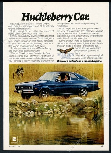 1974 opel manta luxus coupe - manta,