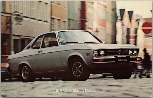 Vintage 1974 opel manta luxus - vintage,