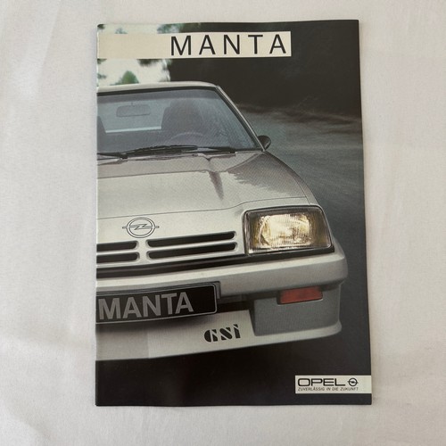 Vintage opel manta car - vintage,