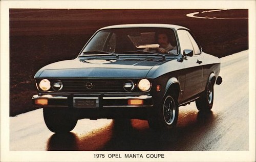 Cars 1975 opel manta coupe - 1975,