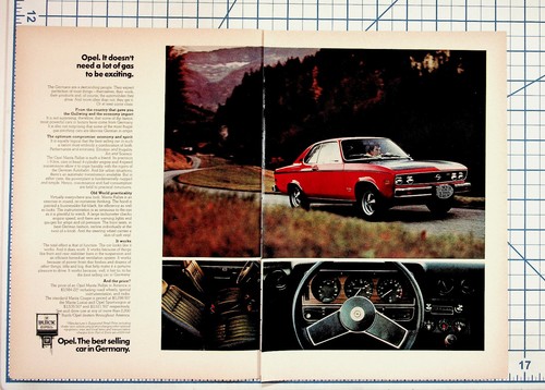 Vintage 1970s opel manta - opel,