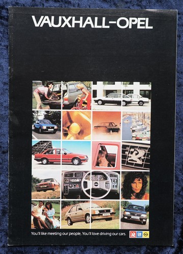 Vauxhall opel range 1982 - range,