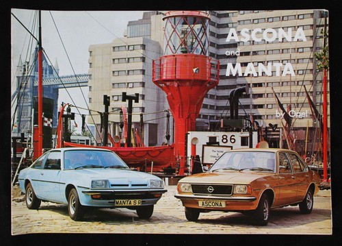 Vintage opel ascona - opel, manta