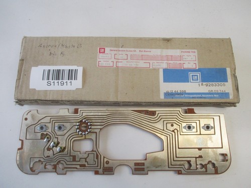 Opel manta ascona pcb - ascona, b