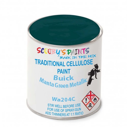Cellulose tin paint - tin, buick
