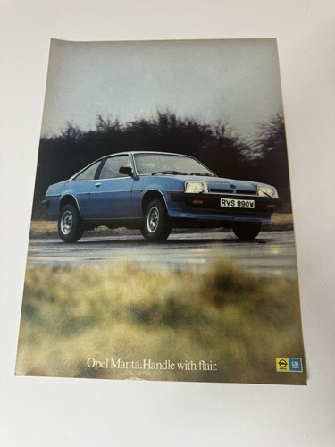 Original vintage 1981 opel - original,