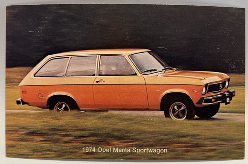 1974 opel manta sportwagon - 1974,