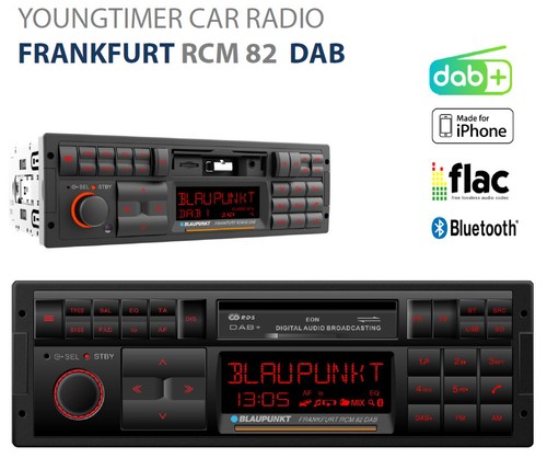 Vintage car radio - radio, for