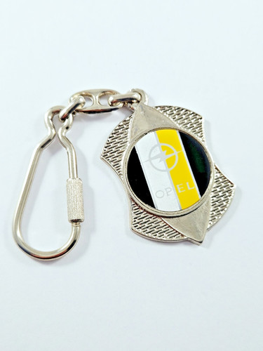 Vintage opel car keychain - car,