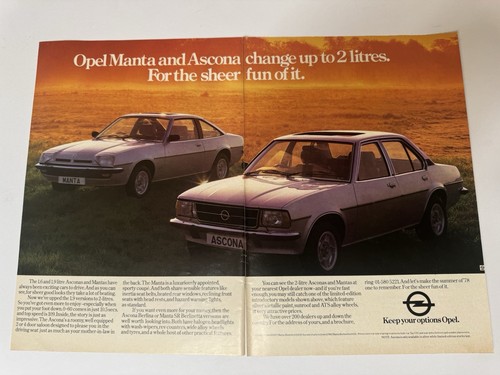 Original vintage 1978 opel - original,