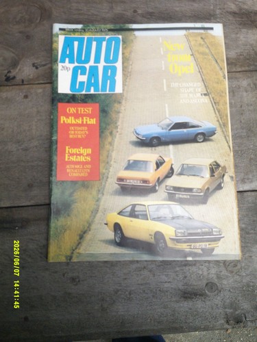 Vintage autocar magazine 30th - vintage,